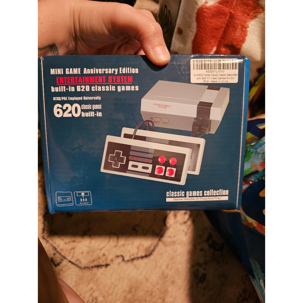Mini Game Anniversary Edition Entertainment System 620 Built-in Classic Games